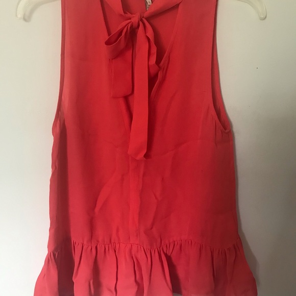 Joie sleeveless tie silk shirt size small - Picture 4 of 6